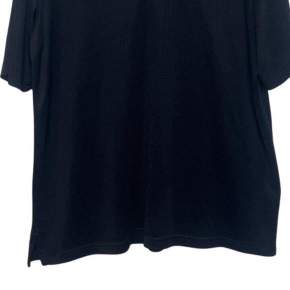 NFL Team Apparel Pittsburgh Steelers Golf Polo Shirt Mens Large Black - Picture 4 of 6